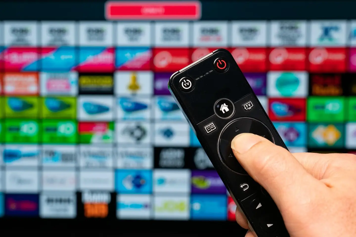Interface de l'application Smarters Player Lite apk sur Android 2025